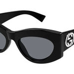 Gucci New  sunglasses GG1843S 001 Black/Grey Photo 0