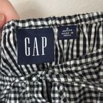 Gap NWT  Black and White Gingham Mini Dress small petite Photo 6