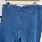 Lysse Scallop Hem Cropped Knit Denim Leggings Pants Jeans Stretch Womens XL new Photo 6