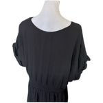 Ava & Viv Womens Classic Black Twist Front V Neck Woven Dress - Sz 2X Photo 3