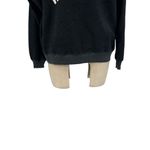 Wildfox Monday Mourning Sweatshirt Pullover Top Fleece Black Gray Size XS Photo 5