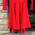 EXPRESS red high low circle skirt dress size XS Photo 3