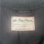 Free People  We the Free Charley Linen Vest in Black Women's sz. S Photo 3