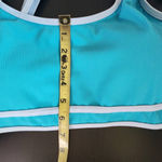 AI'IMAGE Blue Bikini with Light Blue Trim and High Waist Bottoms NWT Size 2XL Photo 14