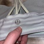 Lululemon TWO Sports Bras Women’s 8 Energy Stripes Athletic Yoga Crossback EUC Photo 3