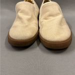 Toms  Cream Slip-On Loafers size 9 women’s Clemente canvas material natural Photo 2