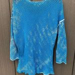 Paradise Shores Cotton Sweater Blue Size XL Photo 6