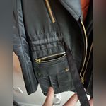 Veronica Beard Nylon Utility Jacket Navy Size 6 Photo 5