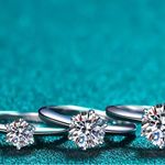 Boutique 1 Ct Solitaire Engagement‎ Ring Brilliant-Cut Simulated Diamond, Size 8 Photo 9