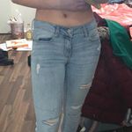 Aeropostale Light wash ripped jeans  Photo 0