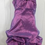 Mom Dan & Me Purple One shoulder Cocktail Homecoming Party Dress In Size XL Photo 0