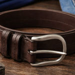 Ralph Lauren LRL  Wide Leather Brown Belt XL Boho Western Equestrian Heritage Photo 0