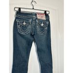 True Religion Vintage Y2K True Religion Julie T White Stitching Low Rise Skinny Jeans Size 26 Photo 4