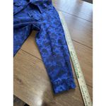 Susan Graver   Women Jacket 1X Blue Black Floral Evening Oriental Classic Buttons Photo 6