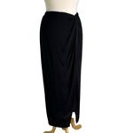 AQUA  Swim Womens Black Sarong Beachwear Skirt Cover Up Size XS/S NWT Photo 1