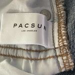 PacSun  SZ 25 Mom Jeans Mid-Rise Distressed Rips Pockets Medium Wash Blue Womens Photo 9
