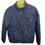 Faded Glory  Reversible Puffer Jacket Green/Blue Size Lg Sku 2601AA Photo 0