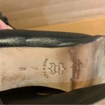 LAVORAZIONE ARTIGIANA HEELED BLACK LEATHER BOOTS WITH PATENT LEATHER BOW (7) Photo 9