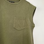 PRETTYGARDEN |ArmyGreen Textured T-Shirt Dress with Pockets sz Medium Photo 1