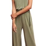 Anthropologie Saturday Sunday Peregrinate Belted Jumpsuit Moss Womens Xsmall Photo 4