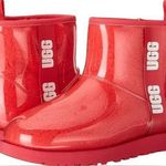 UGG Classic Clear Mini Boot Hibiscus Pink Women's Sz 6 Photo 0