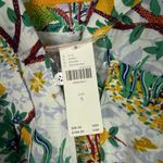 Anthropologie NWT  Maeve Classic Surf Shirt Linen Blend Lemons Size Small S NEW Photo 7