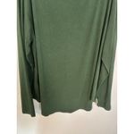 FRANC Women's Green Long Sleeve Scoop Neck Top Size 3X Organic Cotton Photo 6