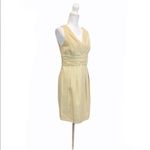 Shoshanna NEW!  Gold Shimmer Sz 8 Sleeveless Dress Photo 1