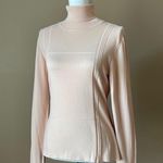 Carlisle  | Pink Lightweight Turtleneck Sweater Sz L Photo 2