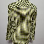 Talbots  blue and yellow gingham button down size medium Photo 5
