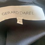 Gerard Darel  black cotton shift dress minimalist quiet luxury Size 10 US summer‎ Photo 3