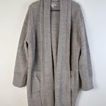 Barefoot Dreams Cozy Chic Cozychic Cali Knit Cardigan Grey XL X-large Longline Photo 0
