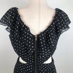 Y2K vintage speechless polkadot cut out dress L Black Size L Photo 4