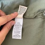 L.L.Bean Utility Jacket Women’s XL – Green Field Coat Snap Button Zip Photo 8