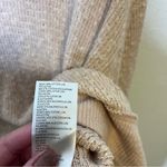Free People We The Free Tommy Turtleneck Textured Sweater Toasted Almond Beige M Photo 10