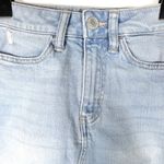 SO |  | Distressed High Rise Midi Jean Skirt 0/24W Photo 4