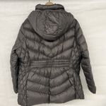 Michael Kors NEW MK Quilted Short Puffer Jacket Coat in Gray Sz PXXL Petite Photo 6