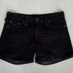 True Religion Mid Cut Off Low rise Black shorts Photo 12