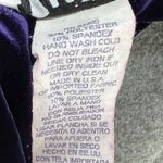 Jump  90s Y2K Maxi Dress 5-6 Purple Velvet Beaded Strappy Evening Gown Whimsygoth Photo 13