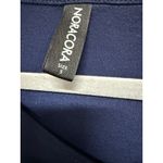 Navy Nautical Boat Yacht Button Striped Long Sleeve Size Small Preppy Womens Blue Photo 4