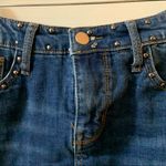 Wild Fable Medium Wash Denim Studded Mini Skirt 2 Photo 3