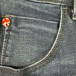 Hudson Jeans Hudson Flap Jeans 24 Collin Skinny Ankle NWT Jet Wash Raw Hem Fray Photo 8