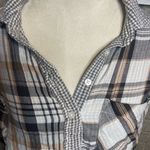 Aerie NWT Anytime Fav Plaid Flannel Long Sleeve Button Down Shirt Size Small Photo 1