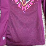 Athleta | Purple Paisley Long Sleeve Swim Rashguard Photo 2