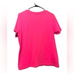 Adidas  Pink with Orange Short Sleeve T-Shirt Photo 2