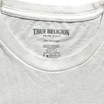 True Religion Crystal Gem Logo Spellout Women’s T-Shirt Size Large Photo 3