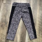 Athleta Black Floral Ditsy Cropped Leggings Medium Photo 7