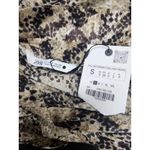 ZARA BNWT  WOMENS COLLECTION ANIMAL PRINT SHIRT Size  S Photo 8