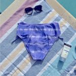 California Waves NWT, Women, , High Waisted Bikini Bottom, Tie-dye, Sz M Photo 1