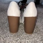 LC Lauren Conrad NWOT Faux Suede Block Heels, Size 6 Photo 2